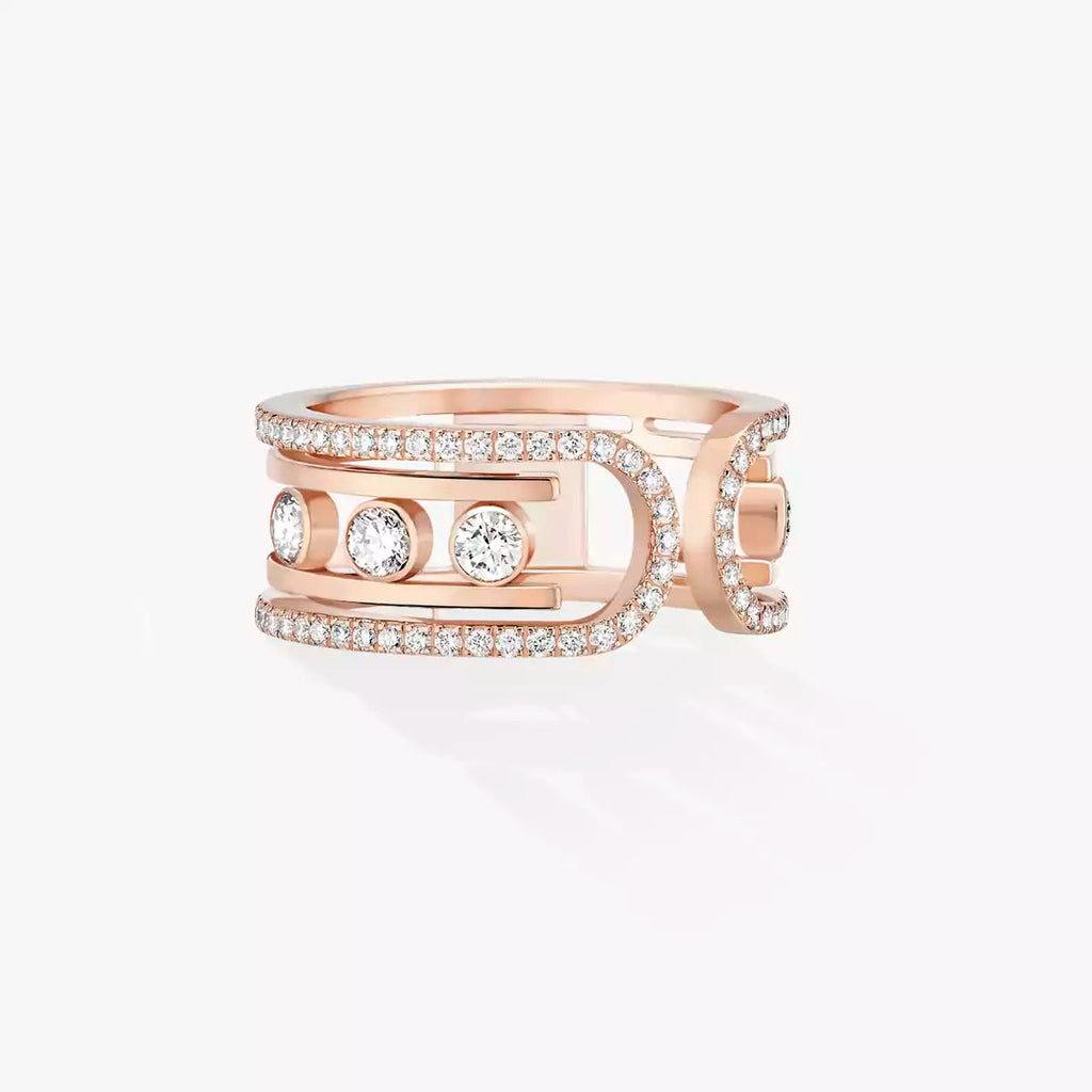 [Loco]Move 10th Diamond Ring in Gold