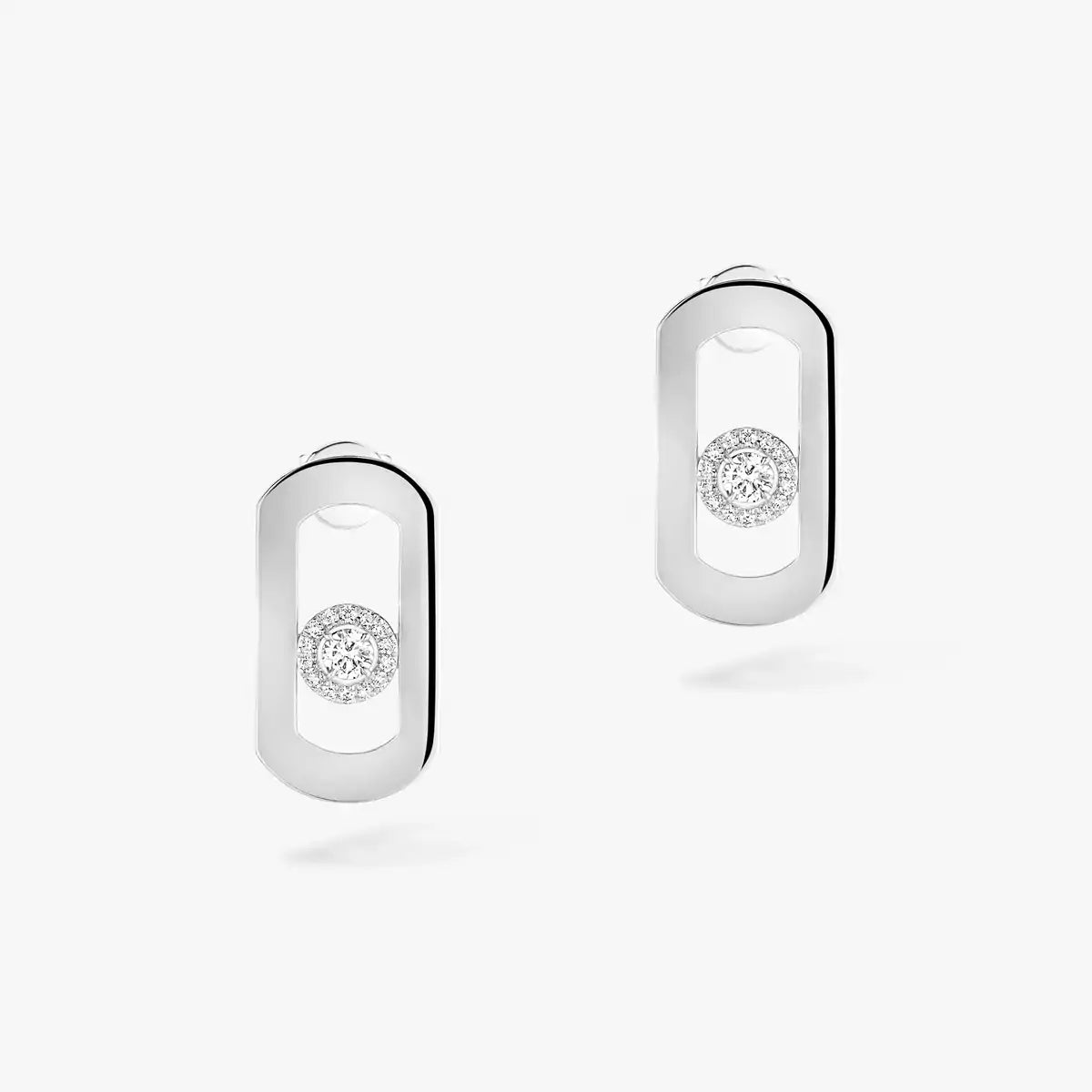 [Loco]So Move Diamond Earrings in Yellow Gold