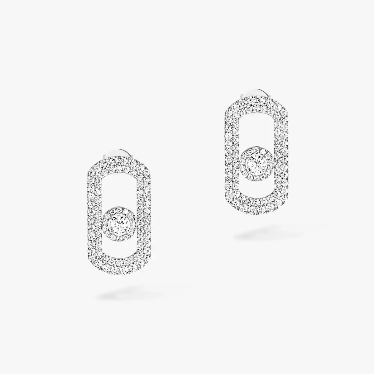 [Loco]So Move Pave_-Set Diamond Earrings in Silver