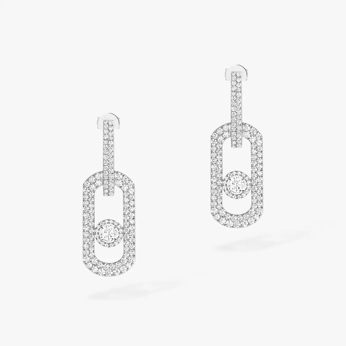 [Loco]So Move XL Pave_-Set Diamond Pendant Earrings