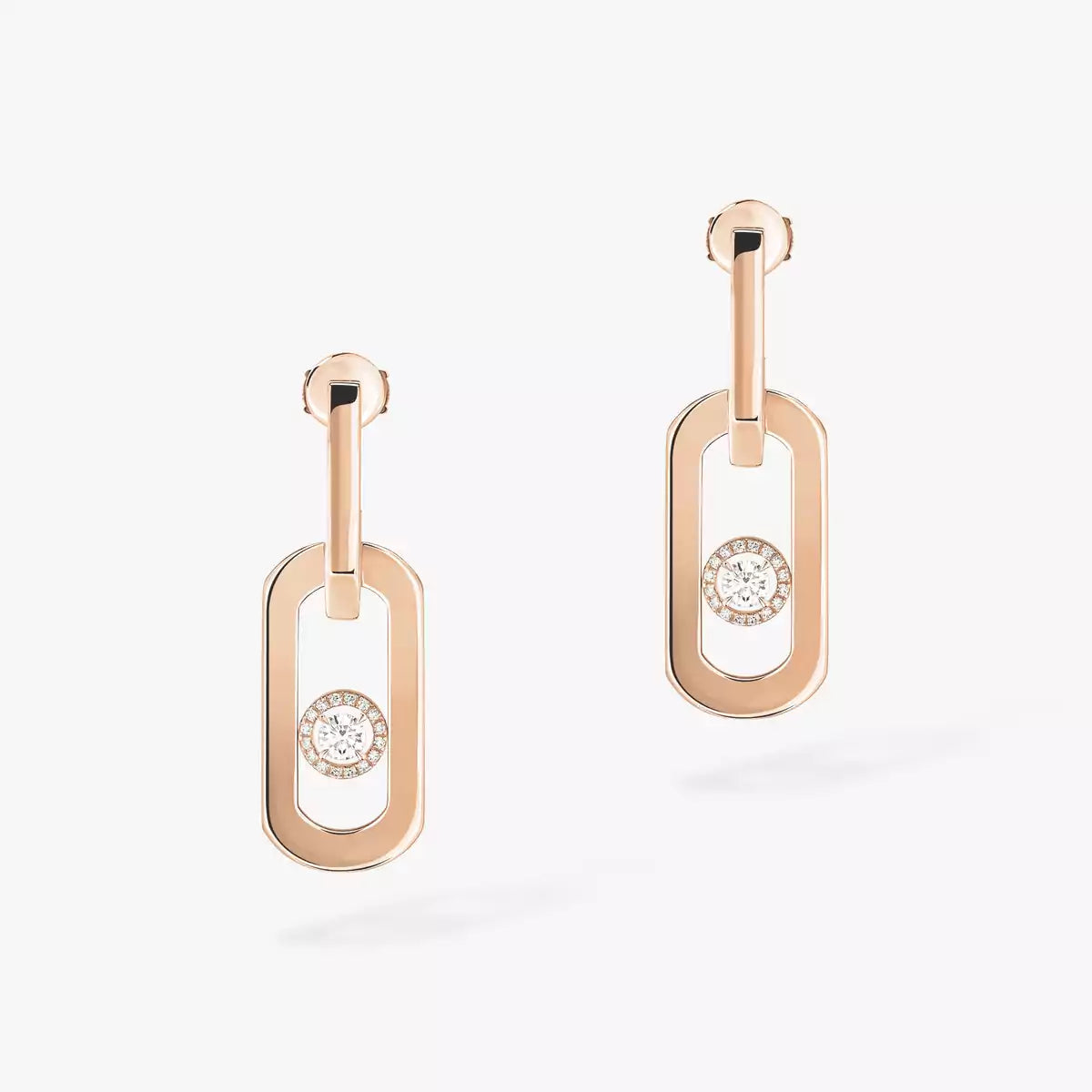 [Loco]So Move XL Diamond Pendant Earrings