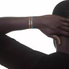 [Loco]Messika Care(s) pink cord pavé bracelet