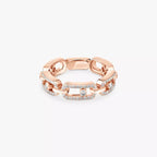 [Loco jewelrys]Move Link Pave_-Set Diamond Ring in Gold