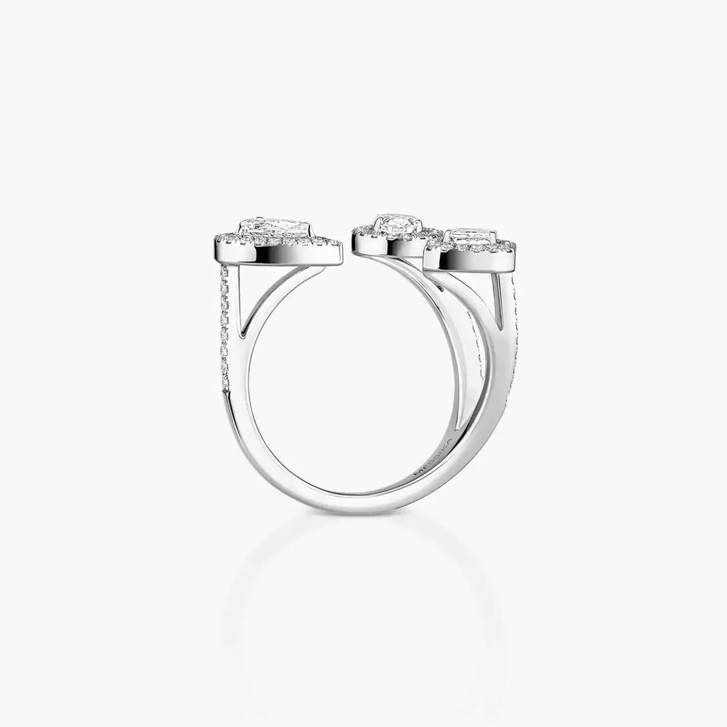[[Loco jewelrys] Diamond Ring 0,25ct My Twin Trilogy