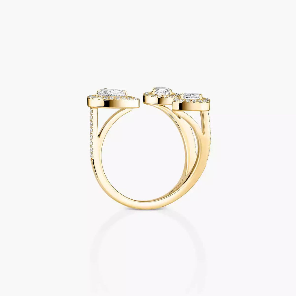 [[Loco jewelrys] Diamond Ring 0,25ct My Twin Trilogy