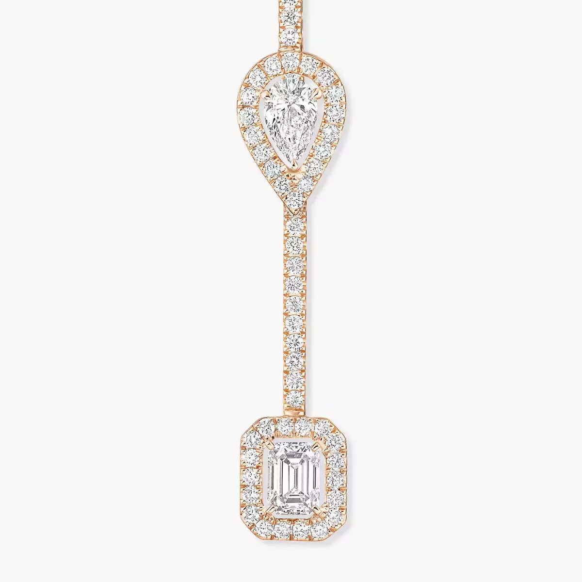 [Loco jewelrys]Diamond Drop Earrings My Twin