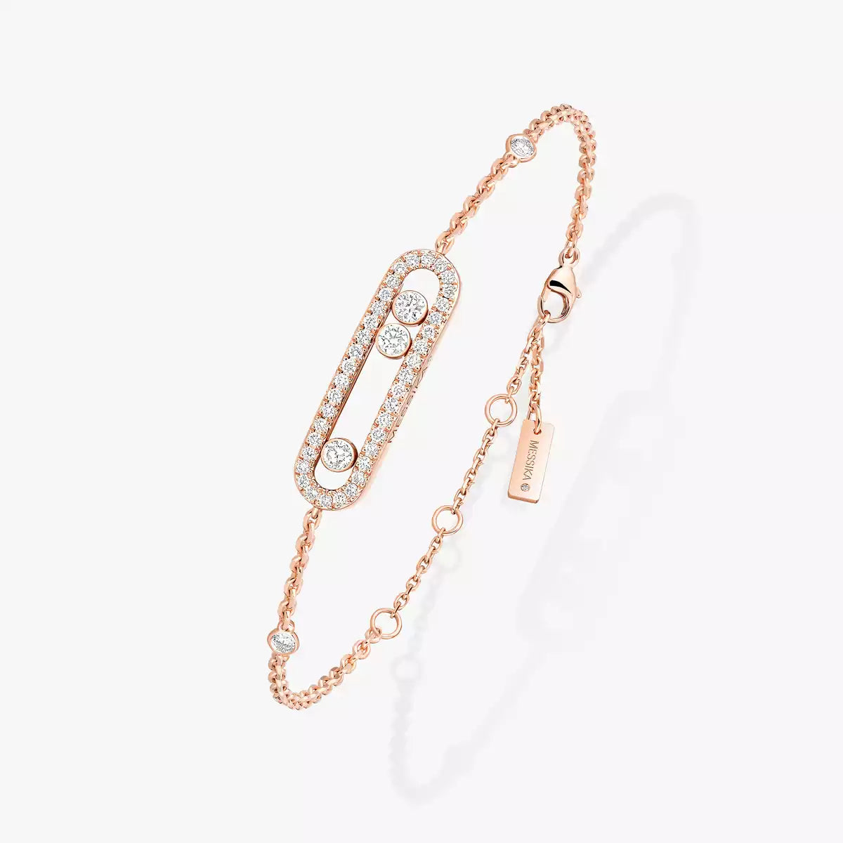[Loco jewelrys]Pavé Baby Move Diamond Bracelet
