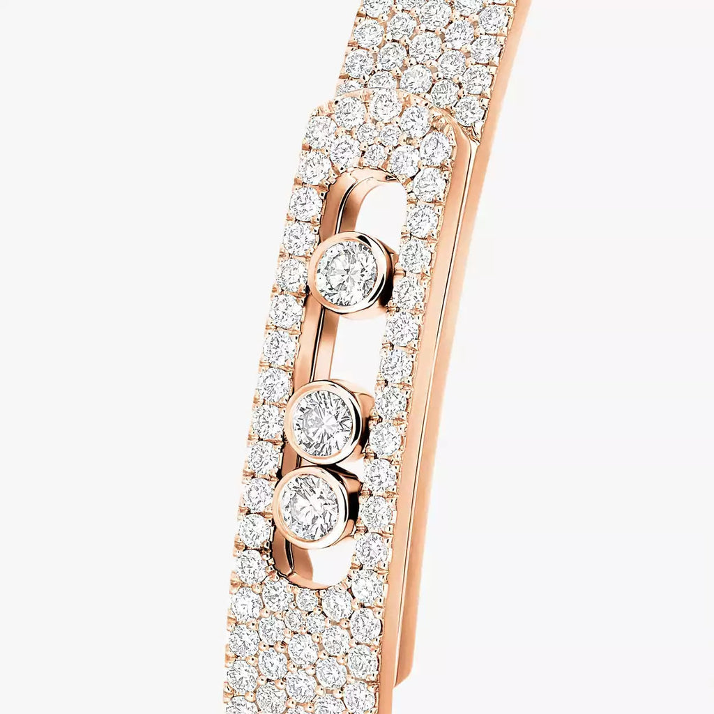 [Loco jewelrys]Move Noa Full Pavé Diamond Bangle Bracelet