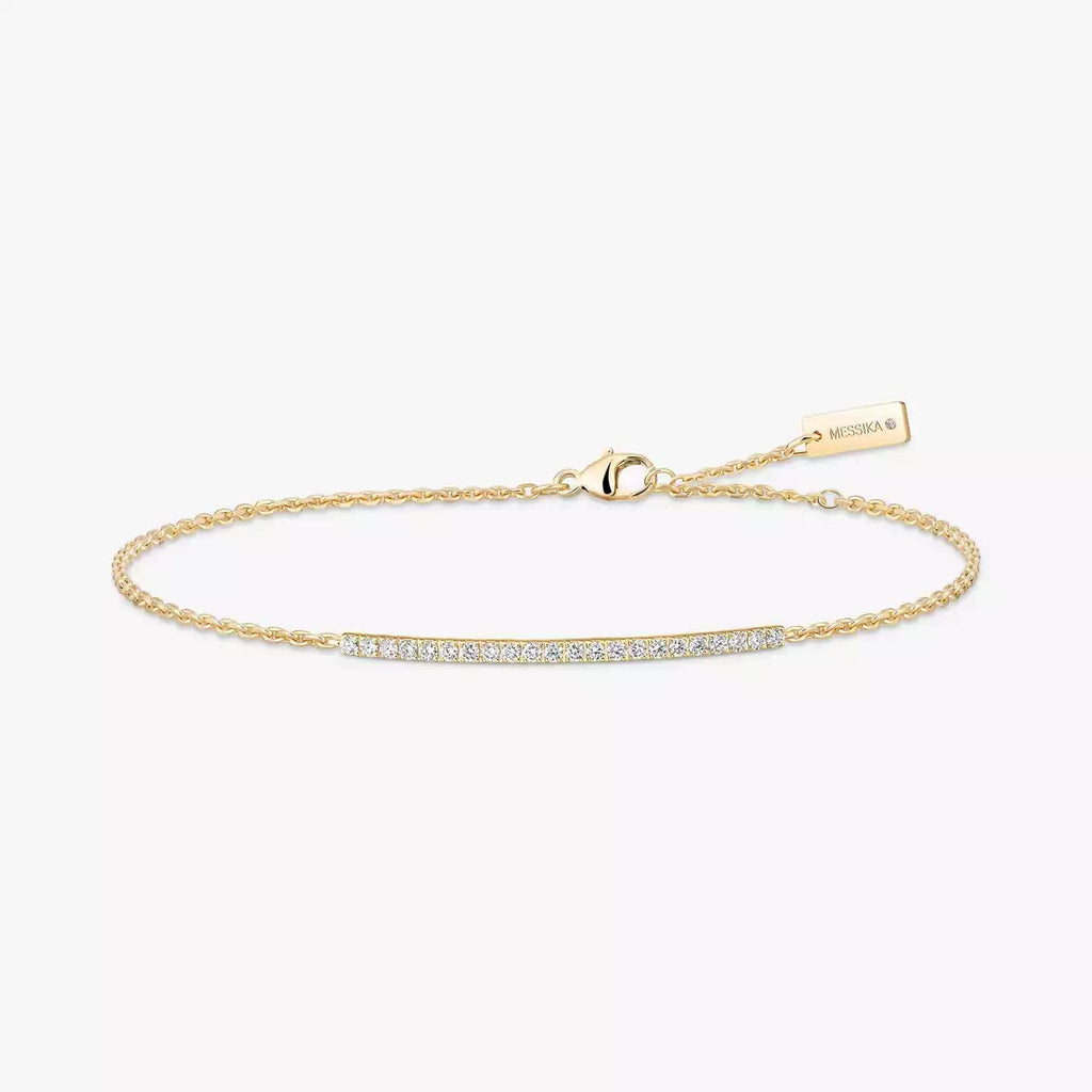 [Loco jewelrys]Diamond Thin Bangle 0.15ct My Twin Toi & Moi