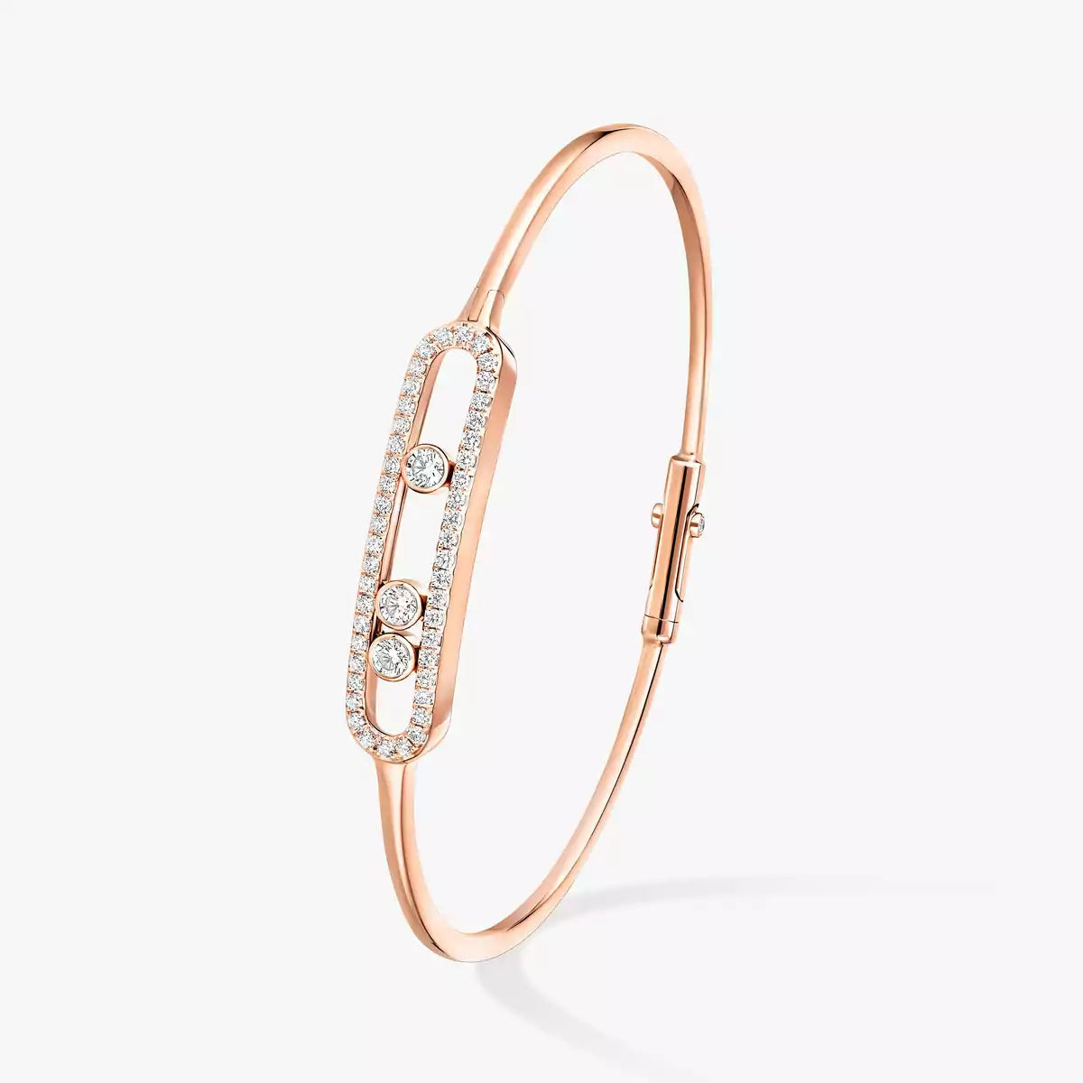 [Loco jewelrys]Move Pavé Diamond Bangle Bracelet M