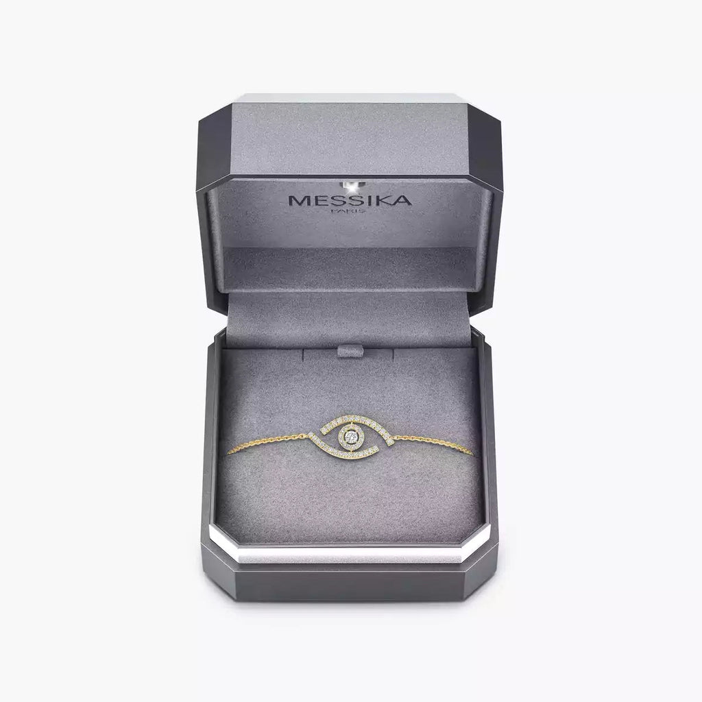 [Loco jewelrys]Lucky Eye Pave-Set Diamond Bracelet