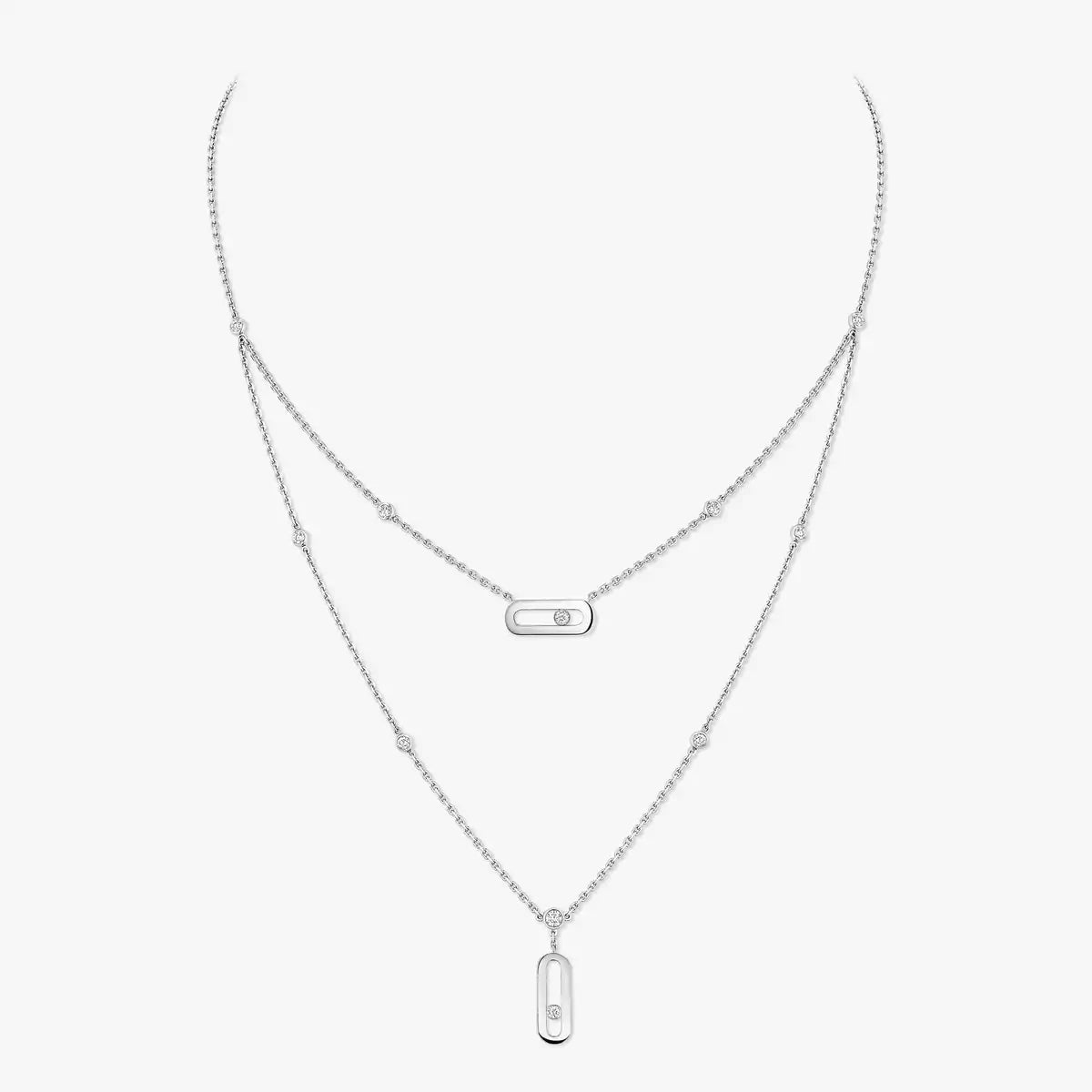 [Loco jewelrys] Move Uno Diamond Necklace