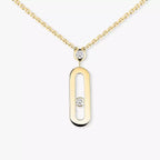 [Loco jewelrys] Move Uno Gold Diamond Long Necklace