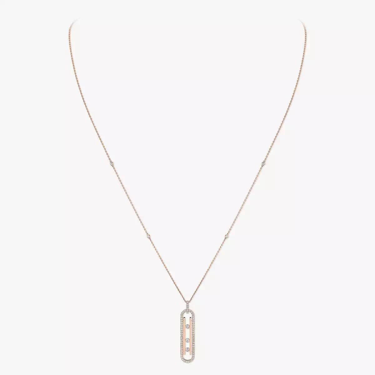 [Loco jewelrys]Diamond Necklace Move 10Th