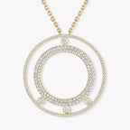 [Loco]Move Romane Long Pave_-Set Diamond Necklace