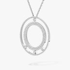 [Loco]Move Romane Long Pave_-Set Diamond Necklace
