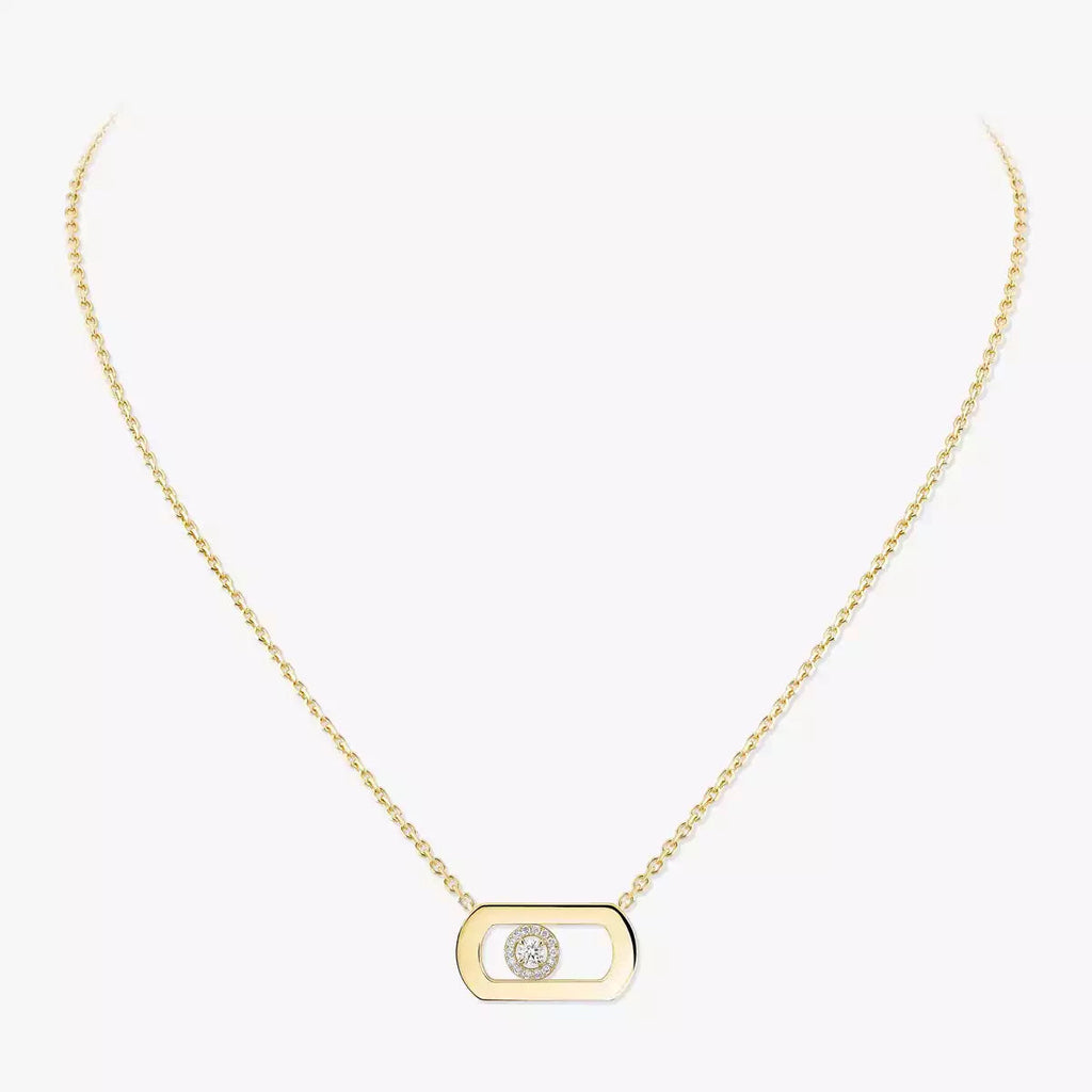[Loco]So Move Diamond Necklace in Gold