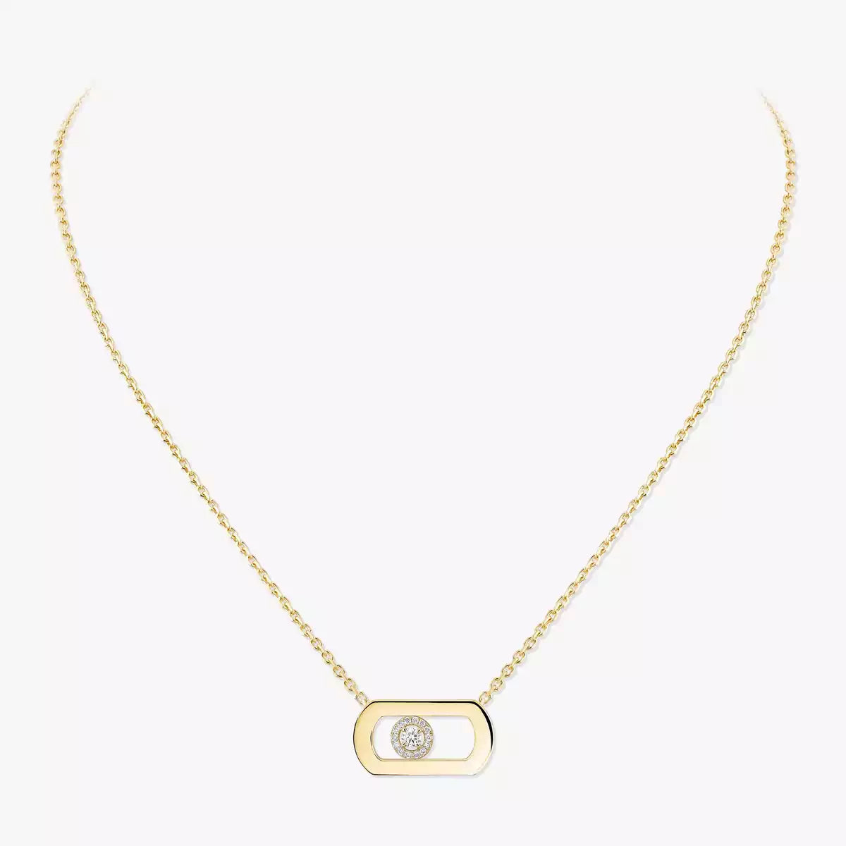 [Loco]So Move Diamond Necklace in Gold