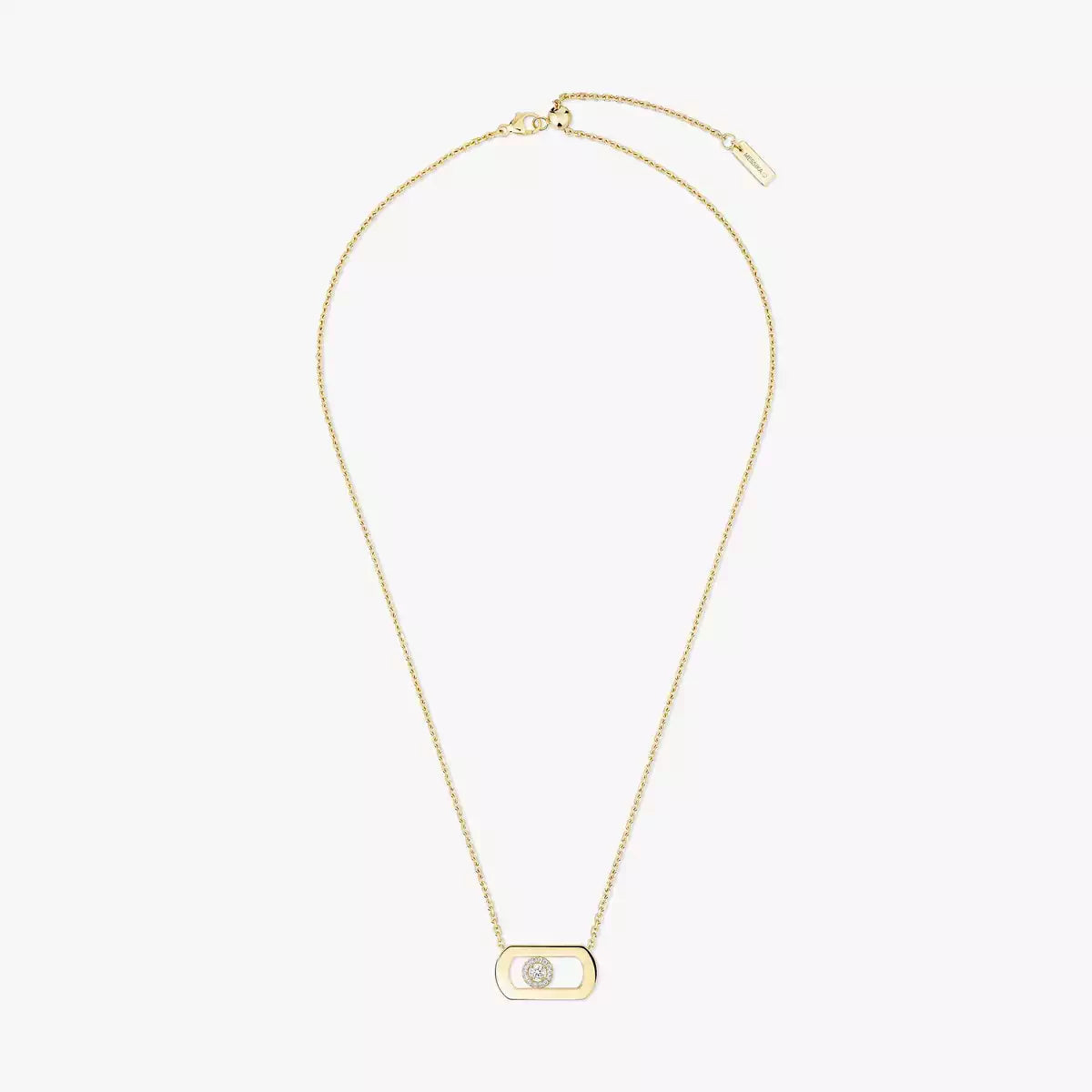 [Loco]So Move Diamond Necklace in Gold