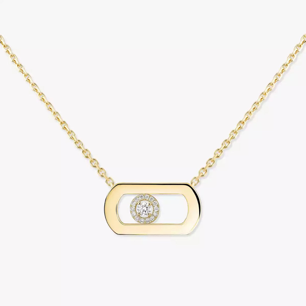 [Loco]So Move Diamond Necklace in Gold