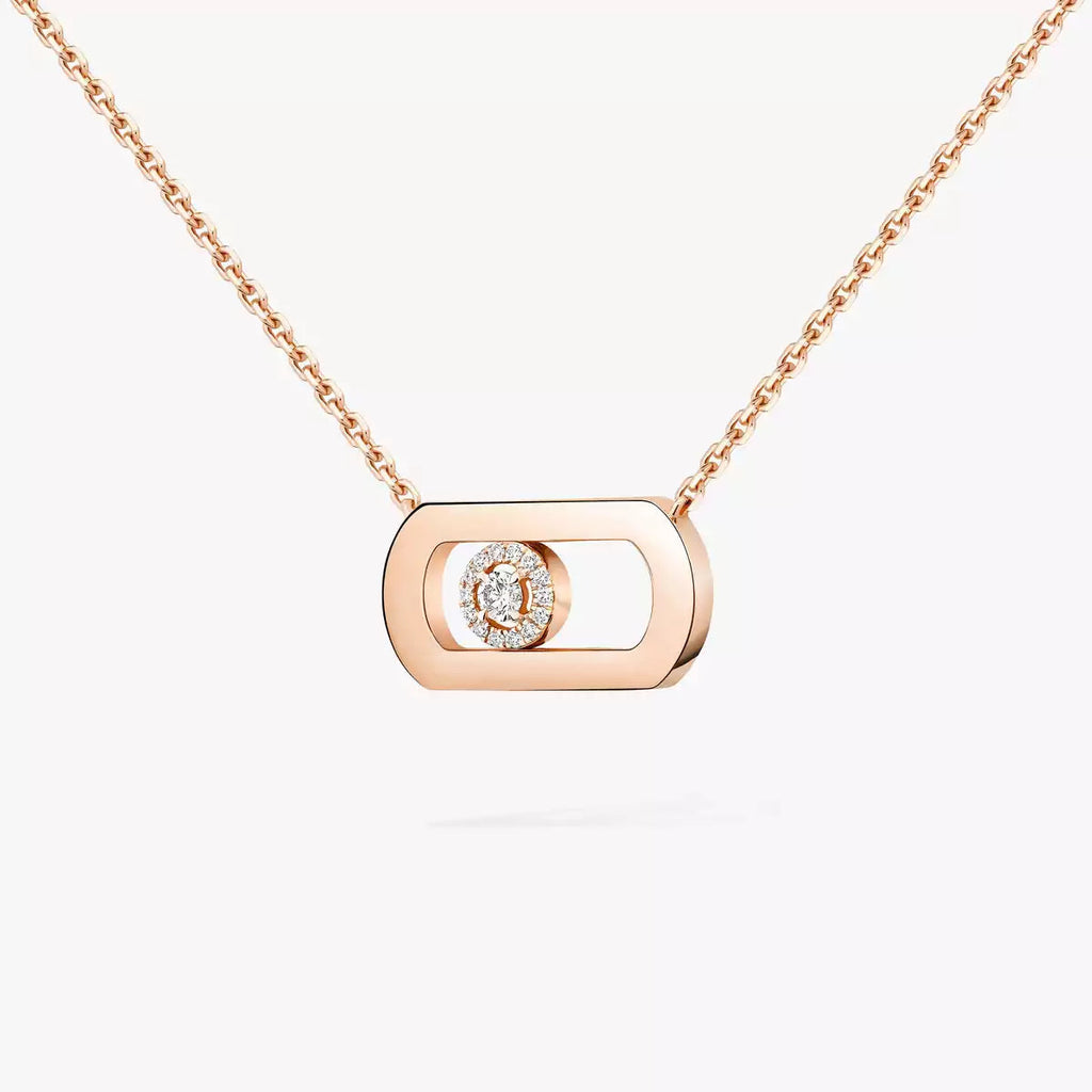 [Loco jewelrys]So Move Diamond Necklace in Gold