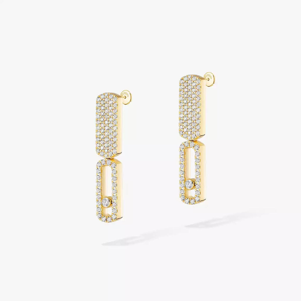 [Loco]Imperial Move SM Diamond Earrings