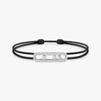 [Loco]Messika Care(s) pink cord pavé bracelet