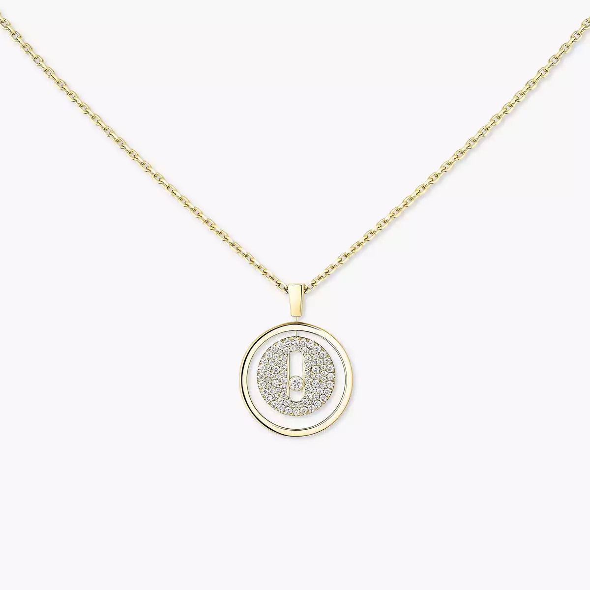 [Loco jewelrys] Lucky Move Diamond Necklace