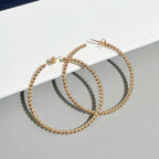 [Loco JURI] SMOOTH BEAD STUD EARRINGS