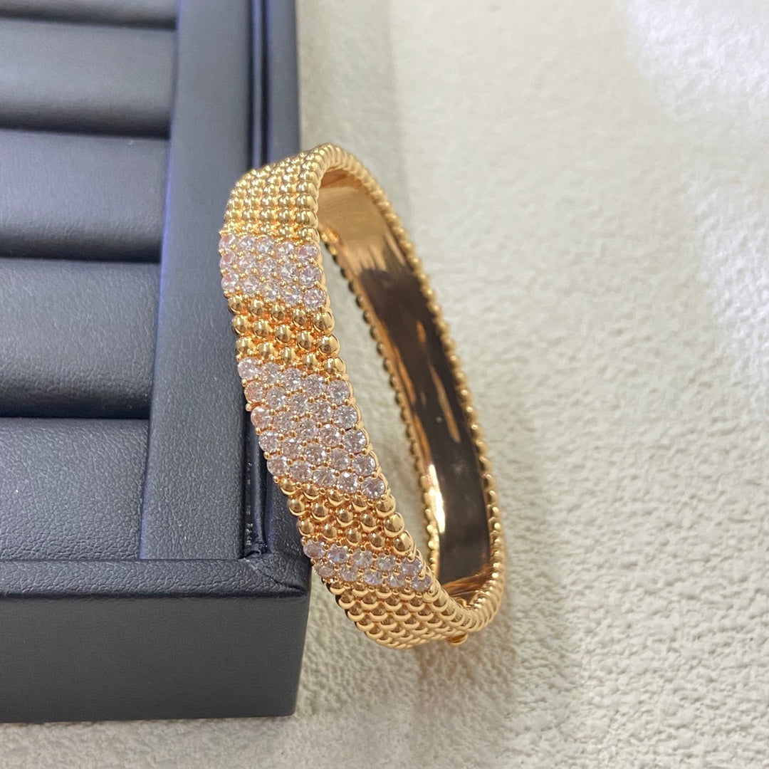 [Loco JURI]  FIVE-ROW DIAMOND BRACELET