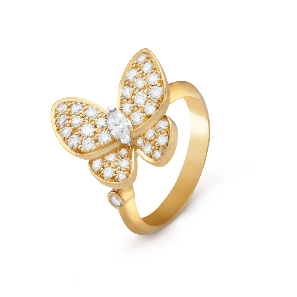 ¡®Loco¡¯BUTTERFLY DIAMOND RING