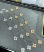 [¡®Loco¡¯]CLOVER 10 MOTIFS FULL DIAMOND NECKLACE