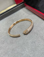 ¡®Loco¡¯PANTHERE FULL DIAMOND OPEN BRACELET