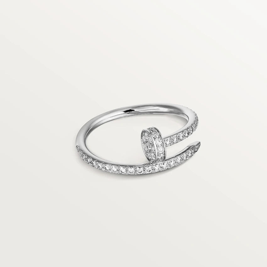 ¡®Loco¡¯JUSTE RING 1.8MM SILVER DIAMONDS