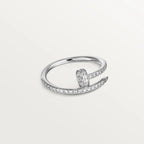 ¡®Loco¡¯JUSTE RING 1.8MM SILVER DIAMONDS